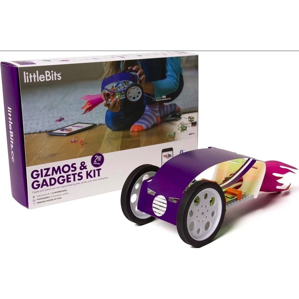 littleBits Gizmos & Gadgets Kit 2nd Edition STEM Electronic Building Blocks